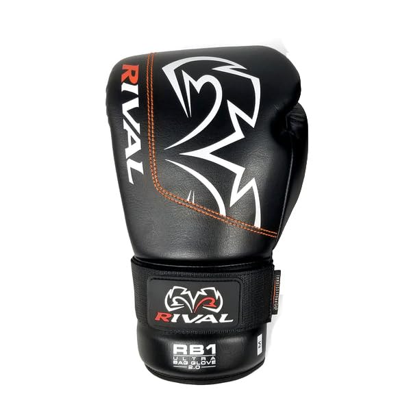Amazon.com : RIVAL Boxing RB1 2.0 Ultra Bag Gloves, Hook and Loop