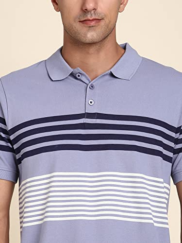Image of Dennis Lingo Men Cotton Slim Fit Polo Half Sleeve T-Shirt