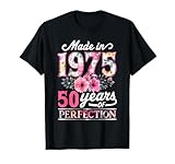 Made In 1975 50th Birthday Gifts for Women