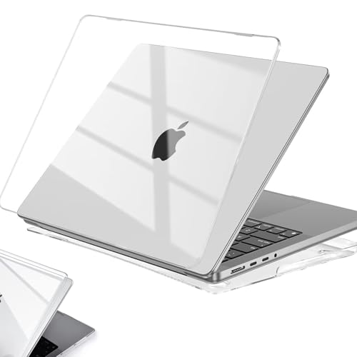 MacBook Pro対応 保護ケース 対応機種：13インチM2 M1 チップ 2016 2018 2019 2020 2022 リリース、型番 A2338 A1706 A2289 A2251 A2159 A1989 ケース超薄型カバー - クリスタルクリア（MacBook Pro）