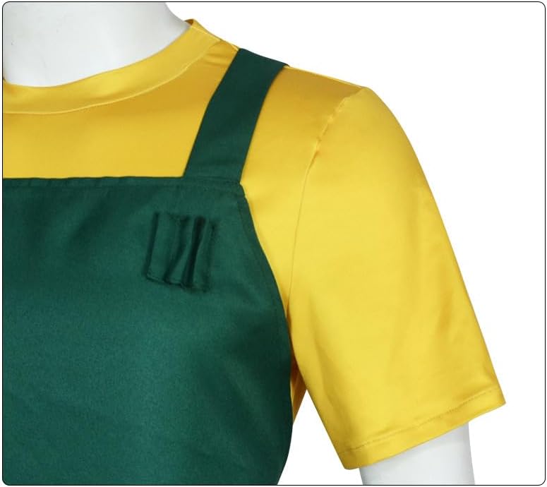 Adult Anime Taro Sakamoto Cosplay Costume Men Fullset with Green Apron