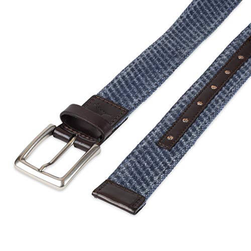 Tommy Bahama Men's Marled Fabric Web Belt4