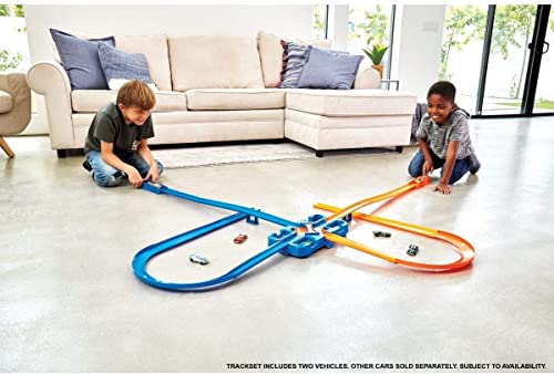 MATTEL Hw Tb Set Des Acrobatie Deluxe Circuits Voitures Et Lanciatori