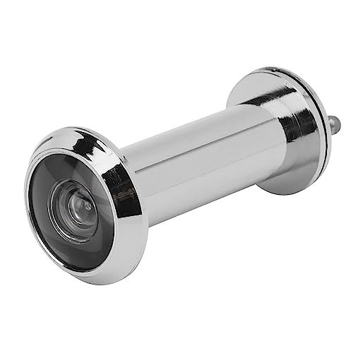 Ymiko Mirilla, Ángulo de visión de 220 grados Anti Robo, Mirilla de seguridad para puerta con cubierta trasera para uso doméstico - Compatible con puertas de madera, fibra de vidrio o metal - Instalación fácil, Bronce (Extendida 16 mm) miniatura 3