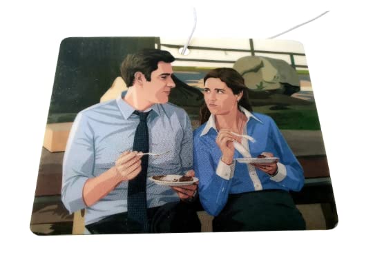 Image of Prison Mike Dwight Andy Pam Jim Kevin - The Office Inspired Pack Of 5 - Car Air Fresheners