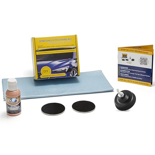Glass Polish 21003 Windshield & Auto Glass Polishing Kit