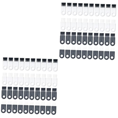 Ipetboom 2 Juegos Cepillo De Limpieza Para Cortapelos Electric Cleaning Brush Limpieza Afeitadora Eléctrica Cepillo De Limpieza De Afeitadora Plumero De Afeitar Páginas 40 Uds * 2