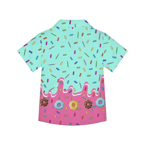 Cumagical Kids Hawaiian Shirts Short Sleeve Vibrant Prints for a Fun Summer Look2