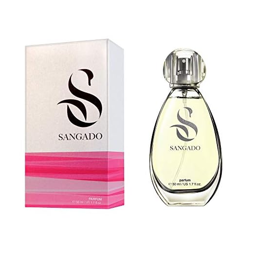 SANGADO Adorazione Assoluta Profumo per Donne, Lunga Durata 8-10 ore, Fragranza Lussuosa, Floreale Fruttato, Preziose Essenze Francesi, Extra-Concentrato (Parfum), Spray da 50 ml, Un Grande Regalo