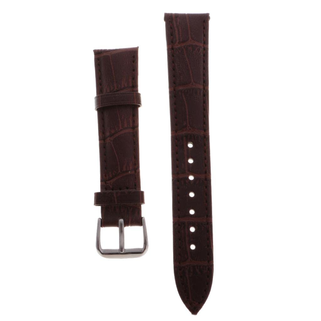 LOOM TREE Leather Strap Bracelet Band Replacement for Watches 18mm Brown (B09ZTTC22Y) Amazon Price History, Amazon Price Tracker