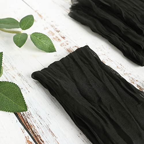 Servilletas de tela negras 5 unidades 24x19 pulgadas miniatura 6