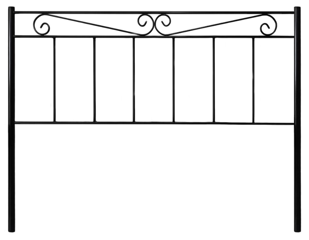 HOGAR24 ES | Cabecero de Forja Mod.58 | Camas de Matrimonio y Juvenil | Fabricado en España | Color Negro | Cama de 135 cm.