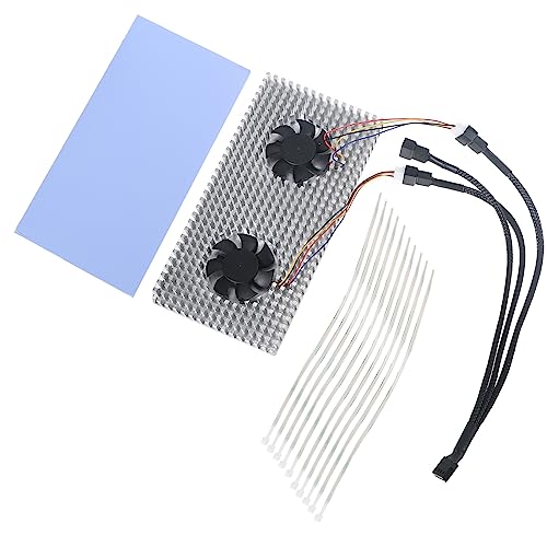 Radiateur de fond de panier GPU en alu anodisé pour 3090 3080