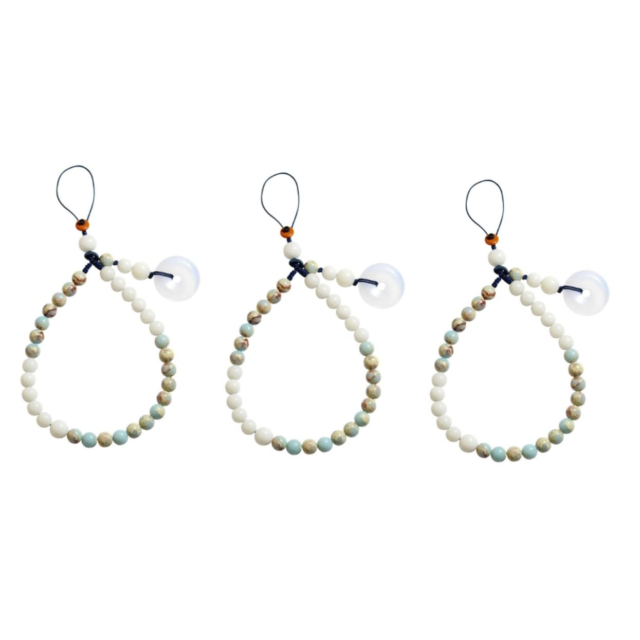 DOITOOL cadena de teléfono de estilo chino brazalete pulseira llavero cordón de teléfono móvil de estilo chino billetera correa de teléfono corta correas de teléfono mano
