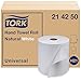 Tork Hand Towel Roll, Natural White, Universal, H21, 100% Recycled, Price Effective, 1-Ply, 12 Rolls x 425 ft, 214250