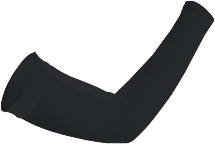 SONTHINUPF 50 Arm Sleeves UV Protection Compression Sun Sleeves for Men Women Youth 3 Pairs 2 Pairs 1 Pair, 1 Pair-black, one size fit all