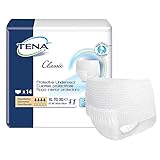 Tena Classic Protective Underwear 72516 Extra Large, Case of 56 White