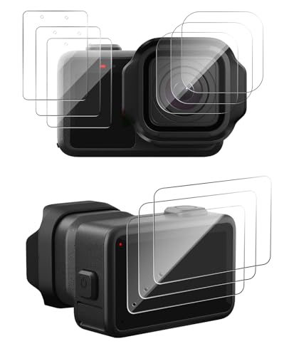 Evita arañazos en GoPro Mission 1 PRO con este kit de 9 protectores de pantalla de cristal templado
