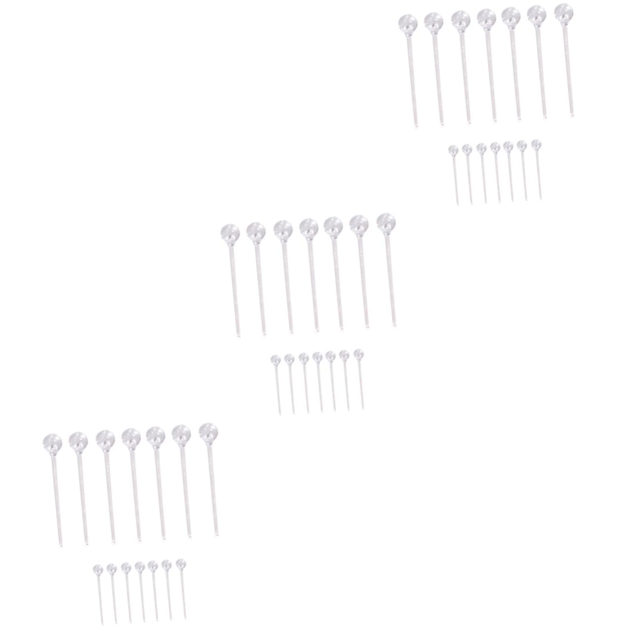 DOITOOL 3pcs Large Crystal Raindrop Chandelier Prisms Raindrop Ornaments for Home Decor