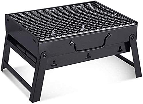 Regale verstellbar Charcoal Grill Folding Grill Holzkohlegrill Edelstahl Tragbare Outdoor-Camping-Grill Blumentopf-Rack