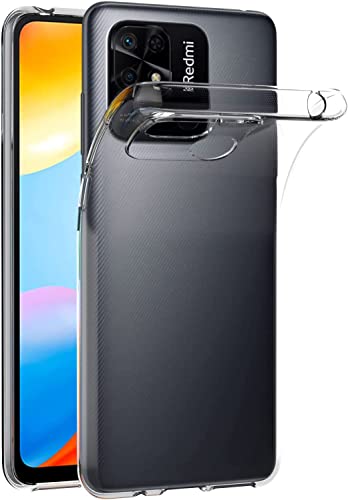 MaiJin Coque pour Xiaomi Mi Redmi 10C (6,71 Pouces) Etui Housse Protection en TPU avec Absorption de Choc Bumper et Anti-Scratch Cover