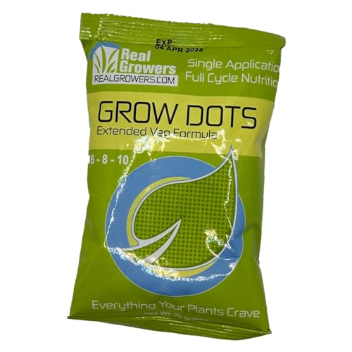 Grow Dots Extended Veg Plant Food, Single-Application, Programmed-Release Plant Nutrient Fertilizer 75g