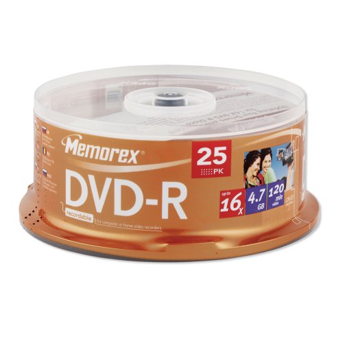 DVD-R Imation 16x vierge 4.7go support optique de sauvegarde informatique lot 25