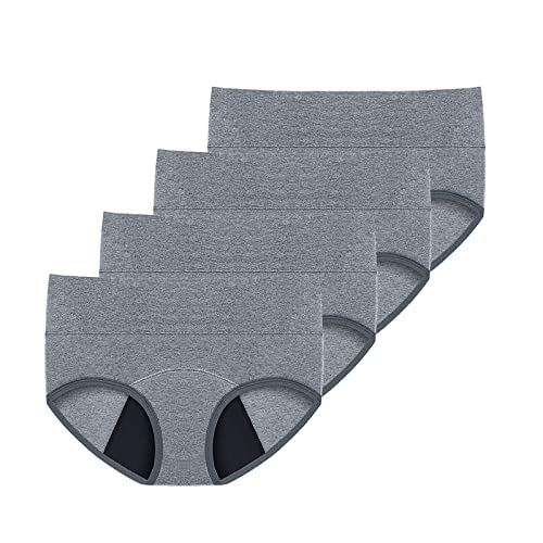 Ropa interior de invierno para hombre, 4 piezas, cintura alta, ropa interior a prueba de fugas para mujer, bragas menstruales a prueba de fugas, pantalones fisiológicos, ropa interior para disfraz