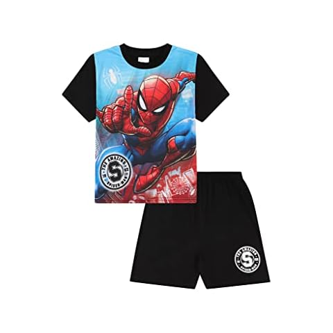 Marvel Spiderman Short Cotton Pyjama Set Cover
