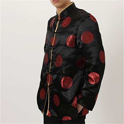 Tang Suit Chinese Traditional Clothing Men Chinese Style Retro Jacket Coat4