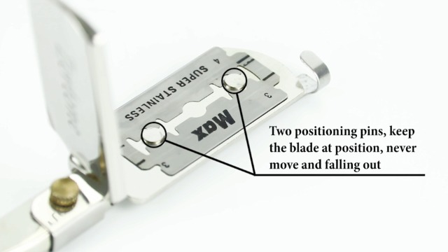 Fixturing Razorblade Watch how to install the straight razor blade on Amazon Live