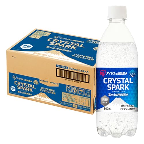 [ 定期便 2か月 コース] 富士山 の 強炭酸水 500ml×24本入×2回 飲料 水