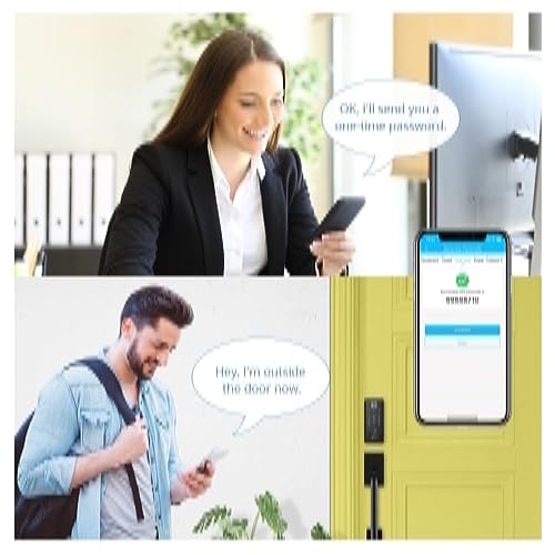 Serrure de porte intelligente avec empreinte digitale et code carte