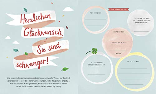 Mein Tagebuch für die Schwangerschaft