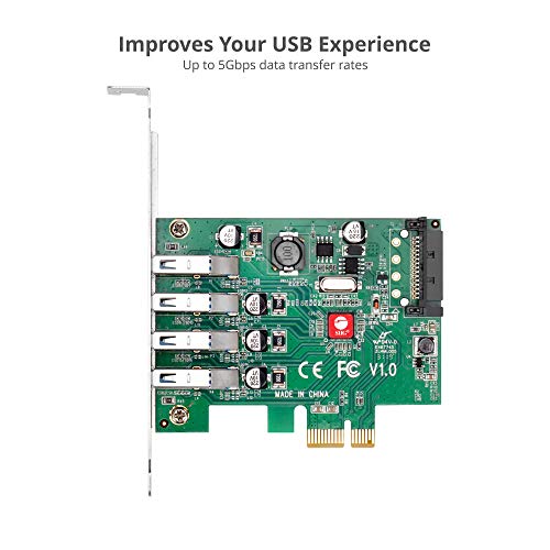Adaptador PCIe USB 3.0 para solucionar la falta de puertos en torres Windows 3