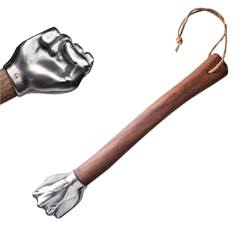 Fist Hammer 2.1 lbs Stainless Steel Hammer with Solid Wood Handle with a Solid Wood Handle and Mechanically Reinforced Design for Outdoor Camping Multi-Purpose Crafts and Hardware Tools