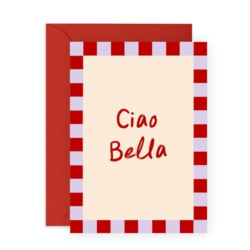 Ciao Bella Greeting Card – Italian-Inspired Gift for Mom, Wife,