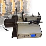 IqdZynx PreAsion 110V Automatic Coil Copper Wire Winding Machine CNC Coil Micro Cable Winder with Memory Function Step-servo Motor for 0.04-1.2mm Wire Integrated Copper Winder Tool