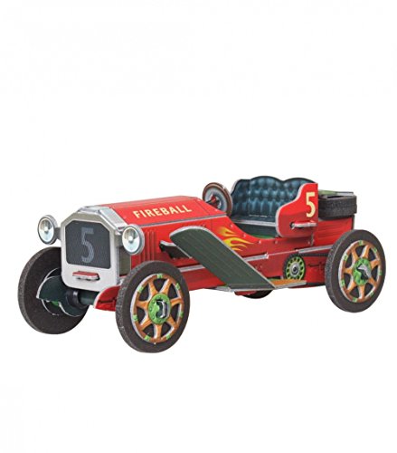 Kit Modello in cartone Racing Car Red UMB_399-01 'Clever Papel Cartón Modelo Kit Coche de Carreras Rojo (399  1)'