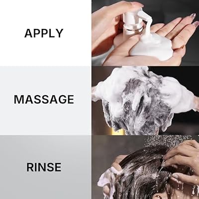 Karseell Argan Oil Shampoo Extract Moisturizing Deep Repair Smooth Shampoo for Dry and Damaged Hair 16.9Oz 500ml