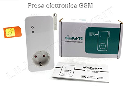 Presa elettronica gsm socket power nuovo modello