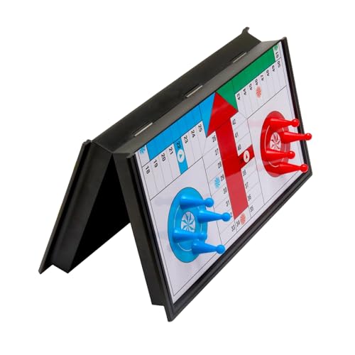 Vikutu VK-LUDO1-2509 Travel Board Games Small Magnetic Ludo Board Game 9.7 Inches Portable Folding Board thumb #3