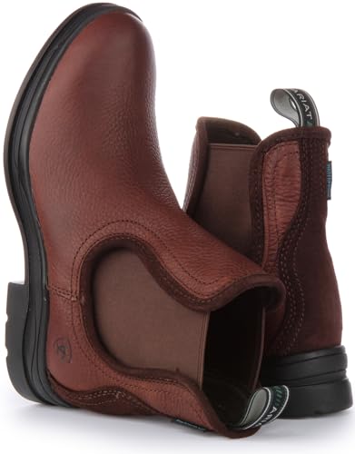 ARIAT ARIAT BMVY9 Womens Keswick Waterproof Boot Dark Brown 7.5