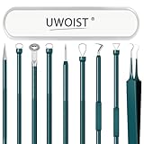 Blackhead Remover Tools Pimple Popper Tool Kit Comedones Extractor Acne Removal Kit for Whitehead, Blemish, Popping. 5pcs Pimple Extractor with Blackhead Tweezers for Nose Face