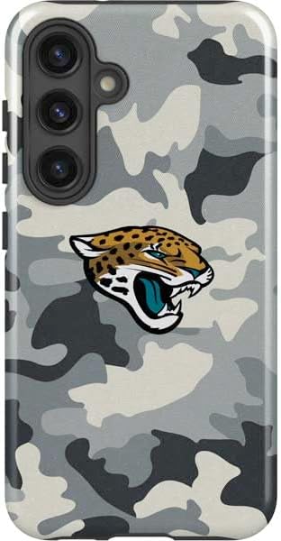 Skinit Impact Phone Case Compatible with Galaxy S24 Plus - Officially Licensed NFL Jacksonville Jaguars Teal Performance Series Design