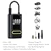 Tire Inflator Portable Air Compressor for Alfa Romeo 147 156 159 166 Giulia Romeo Giulietta Mito Stelvio, 4 Preset Modes, Air Pump with Auto Shut-Off Function, for Car, Motorcycle, Bike & Balls
