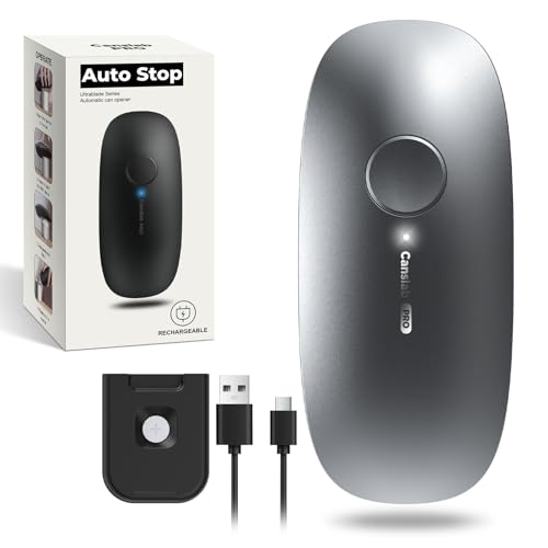 Image of Canslab Ultrablade PRO Electric Can Opener,USB Rechargeable,Smart Auto Stop