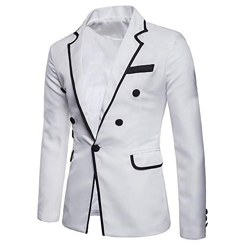 Blazer Veston Slim Fit Homme Uni Veste de Costume à Carreau Classique Mode Mâle Tour de Fer de Paris Mode Vintage Impression Imitation Robe de soirée Robe de mariée Liquidation Cover
