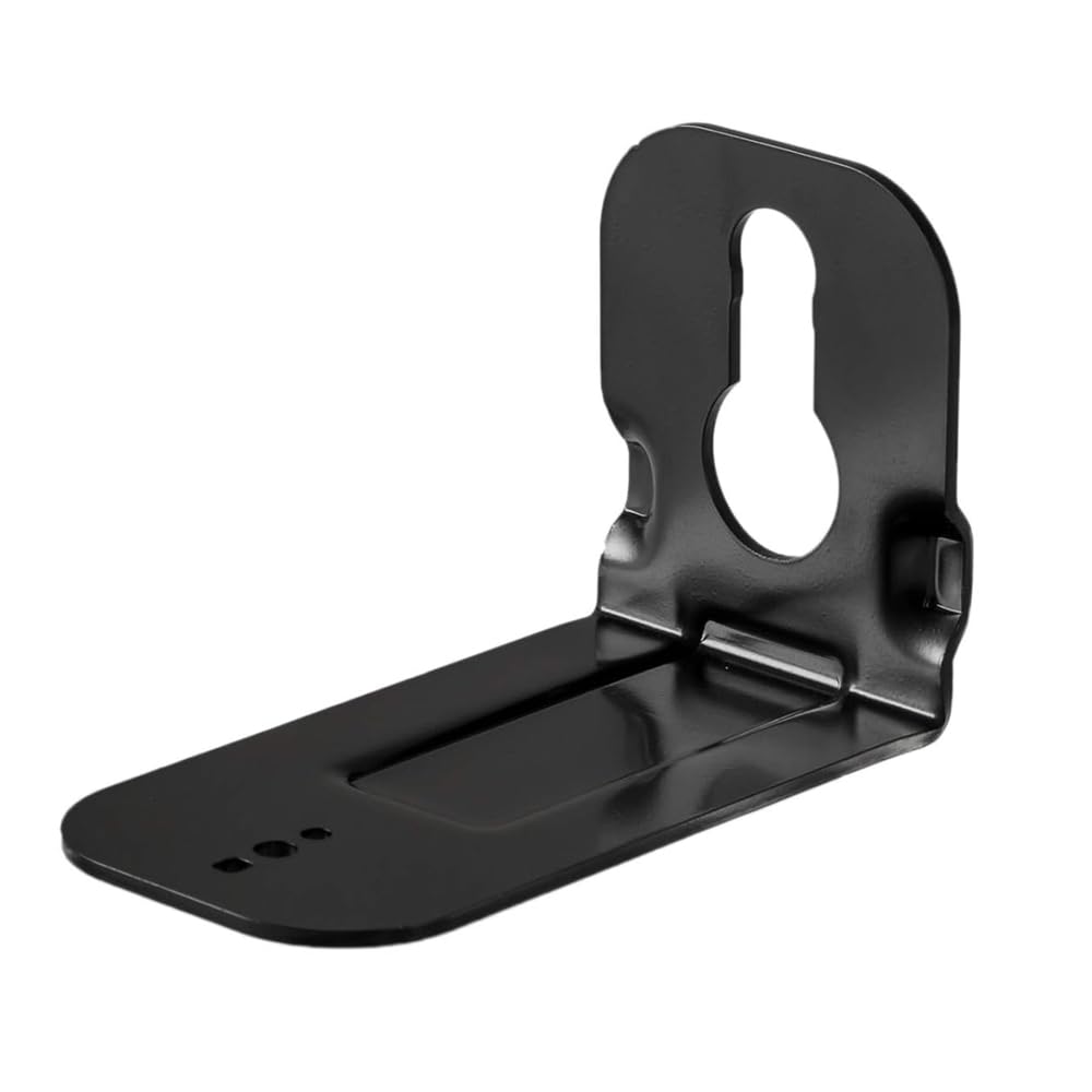 8 soportes de pared de metal, soportes de barra de sonido, soporte de pared debajo de la televisión, soportes de pared para montaje en pared, soportes auditivos con fácil instalación (9 x 5,7 x 5 cm)