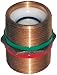 Bronze Pipe Nipples W/Check Valve (Groco)